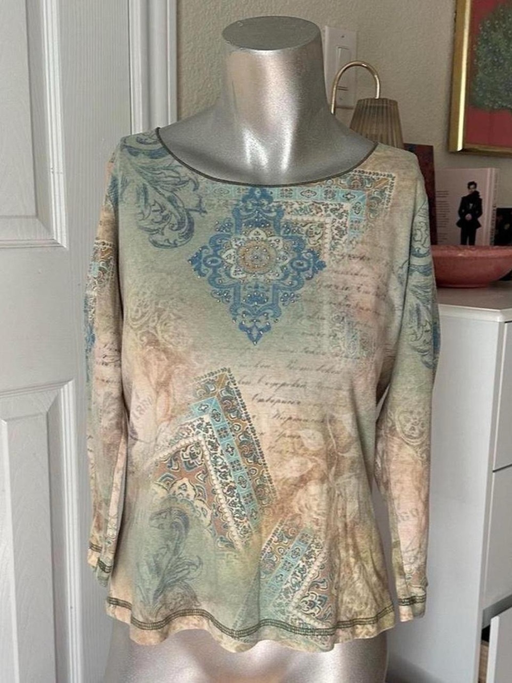 Vintage B. Friends Tuscan Script Sleeve Graphic Tee
